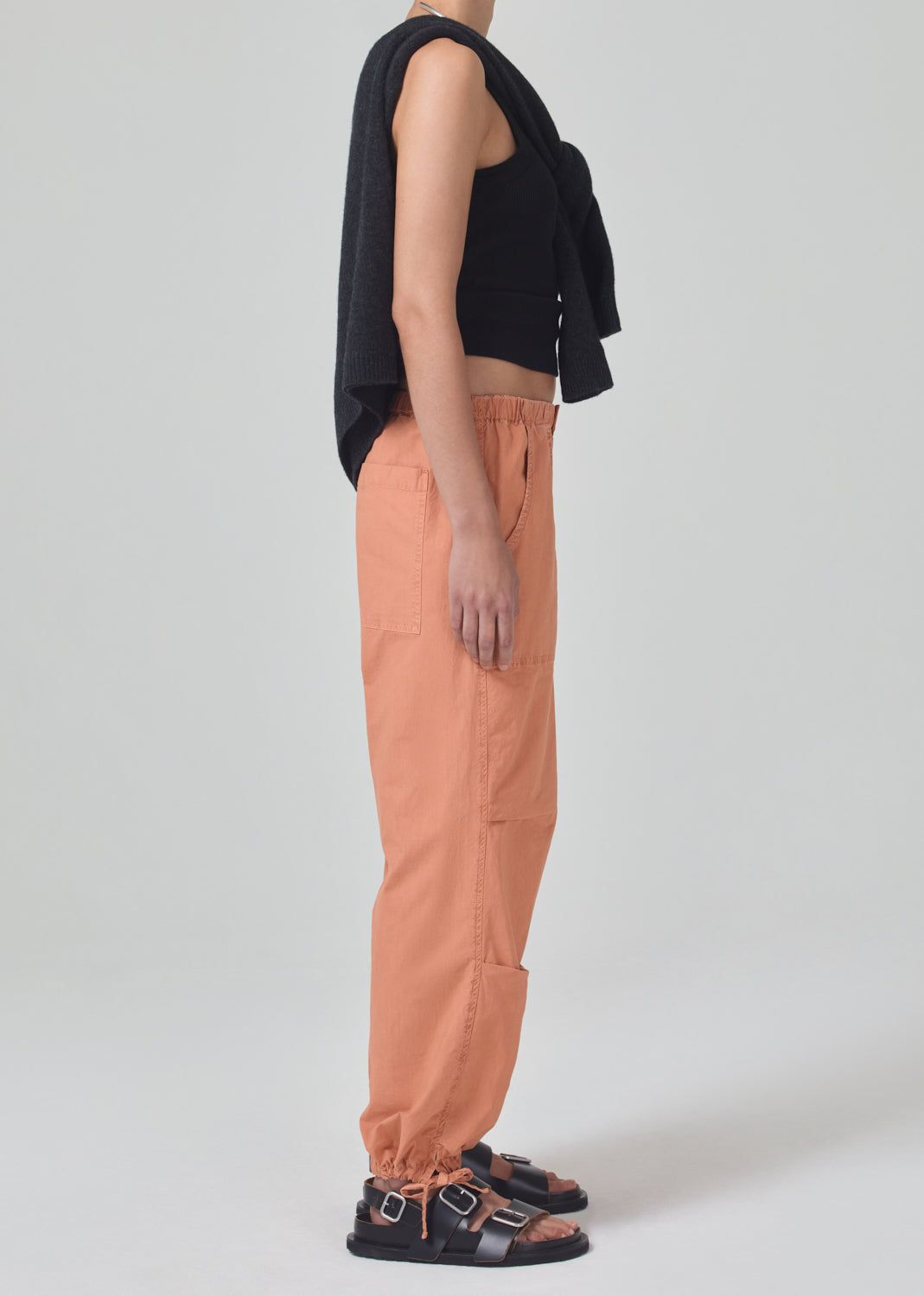 Luci Slouch Parachute Pant in Papaya sold by Citizens Of Humanity product image thumbnail 3