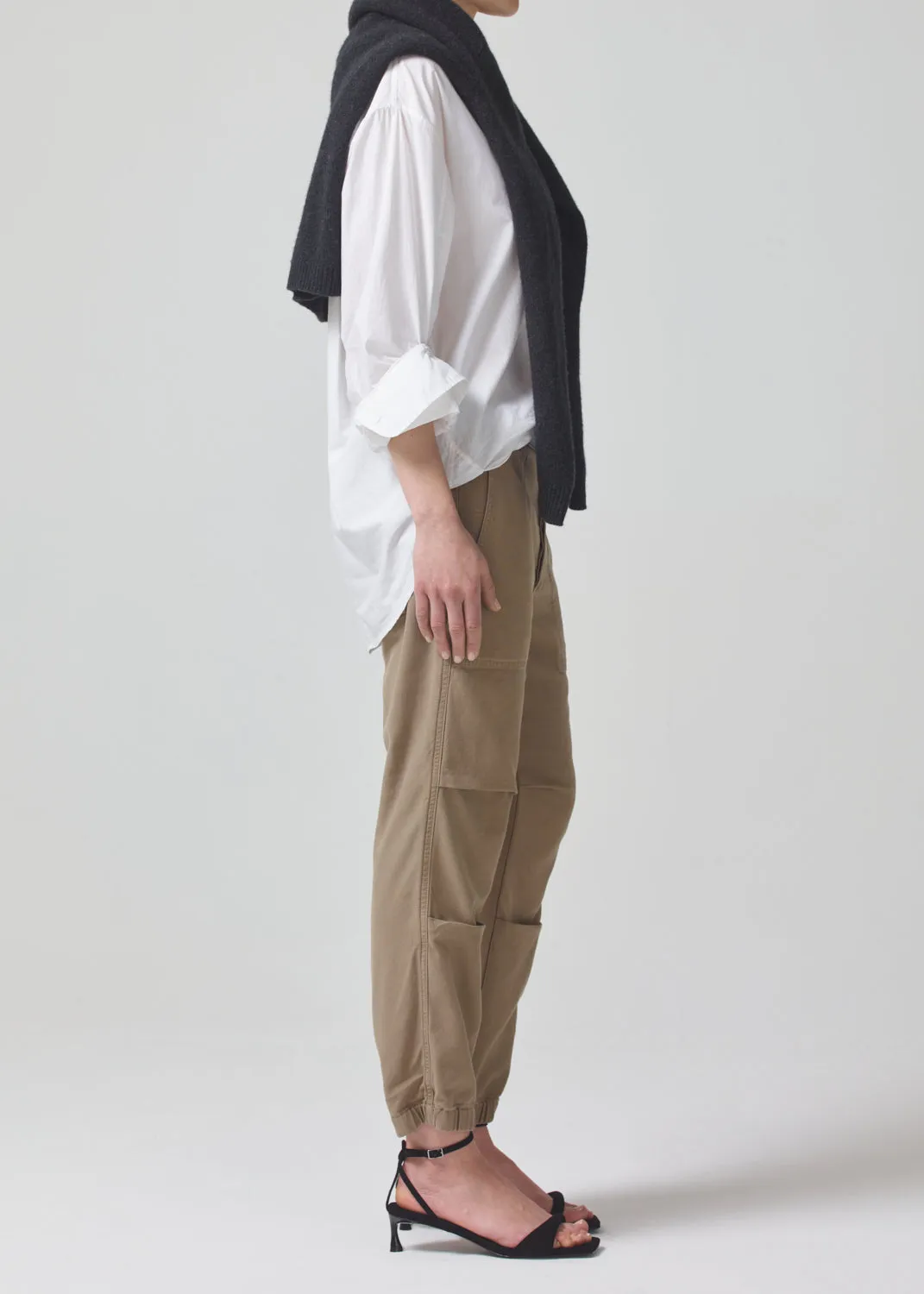 Agni Utility Trouser in Cocolette sold by Citizens Of Humanity product image thumbnail 4