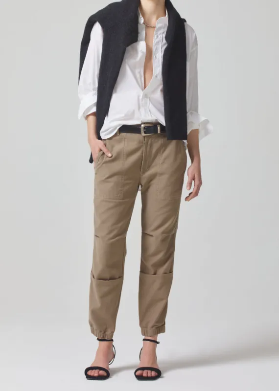 Agni Utility Trouser in Cocolette sold by Citizens Of Humanity