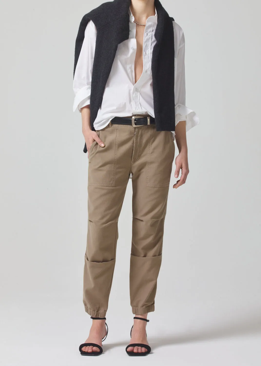 Agni Utility Trouser in Cocolette sold by Citizens Of Humanity