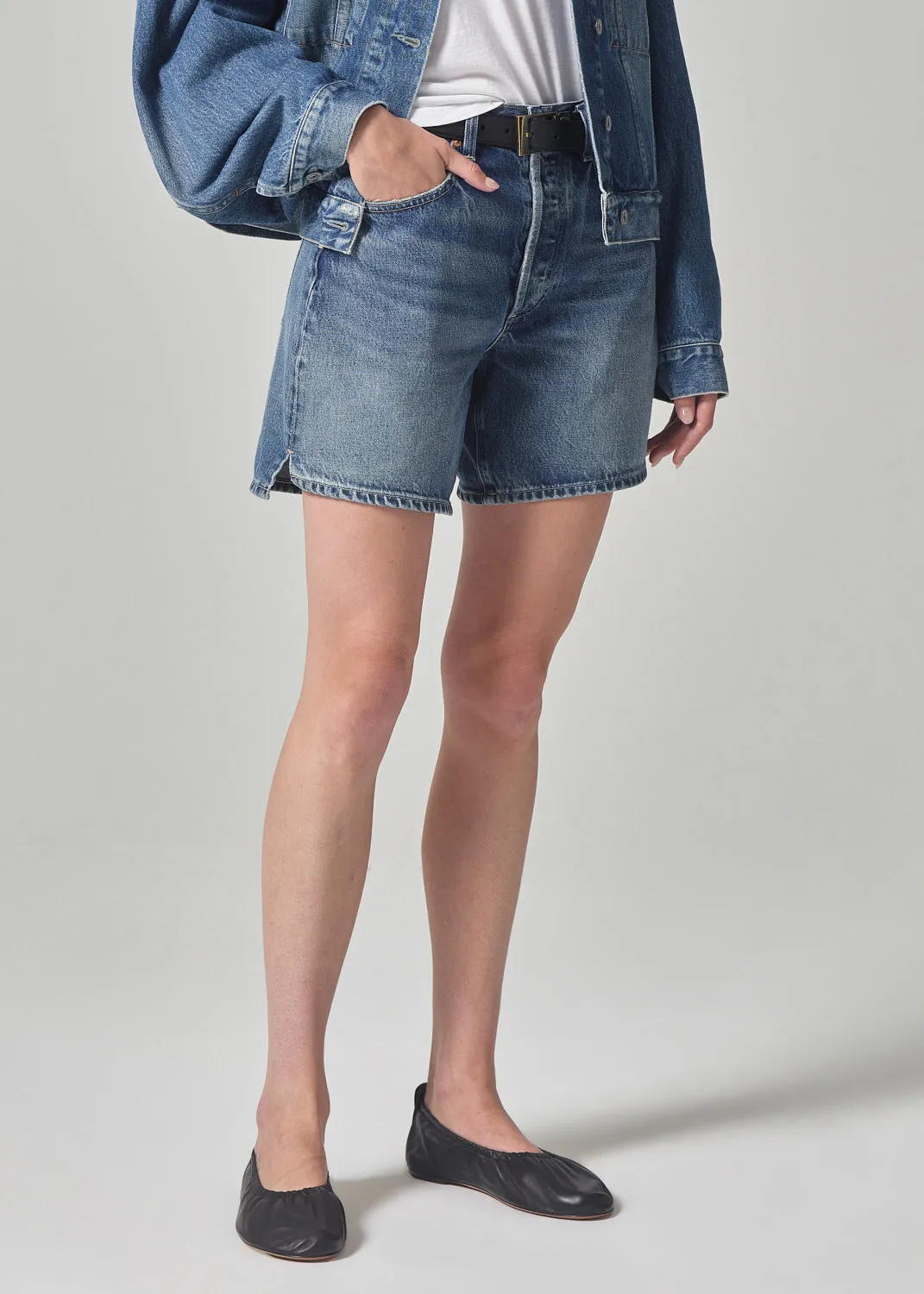 Marlow Long Vintage Short in Bambi sold by Citizens Of Humanity product image thumbnail 5