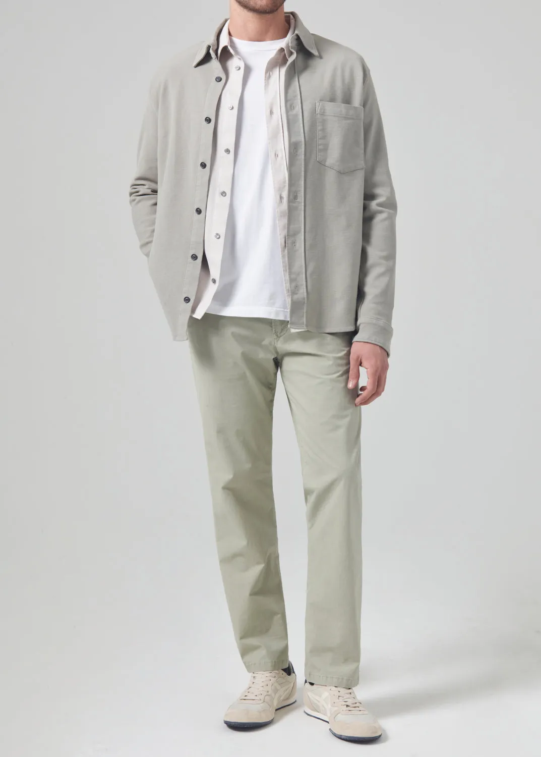Elijah Straight Parachute Chino in Mineral Water sold by Citizens Of Humanity product image thumbnail 2