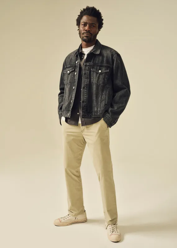 Elijah Straight Parachute Chino in Mineral Water sold by Citizens Of Humanity