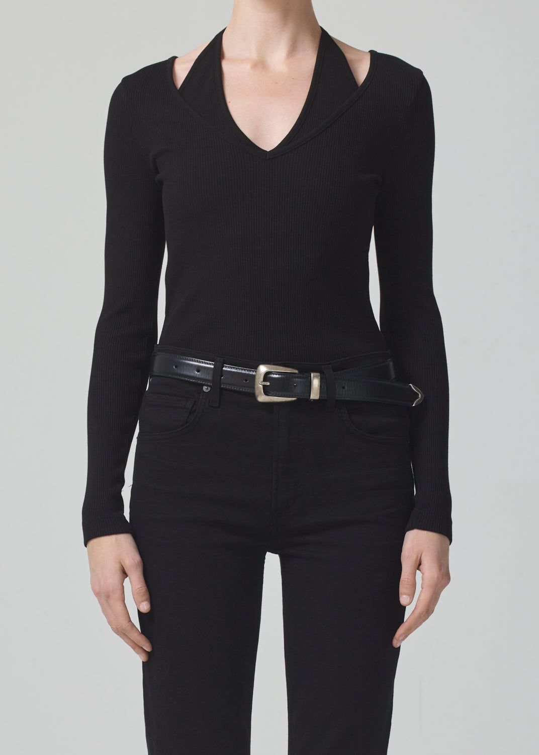 Livi Long Sleeve in Black sold by Citizens Of Humanity