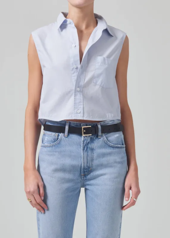 Anders Sleeveless Crop in Santa Cruz sold by Citizens Of Humanity