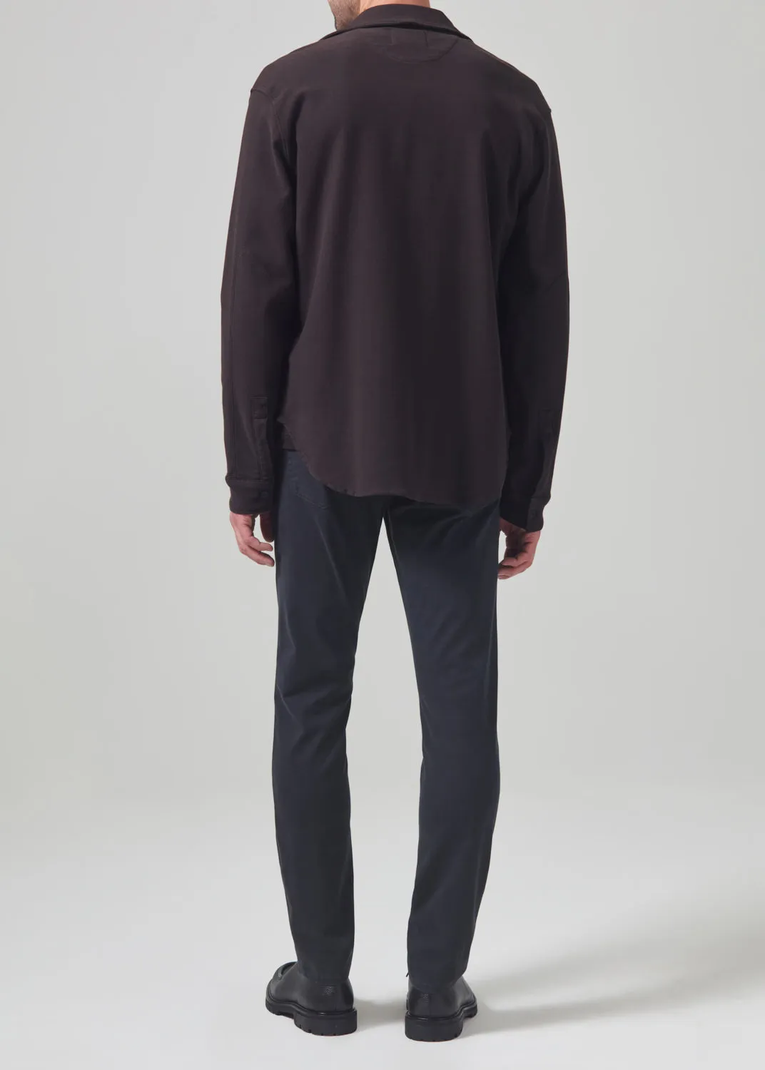 London Tapered Slim Stretch Twill in Charcoal sold by Citizens Of Humanity product image thumbnail 3