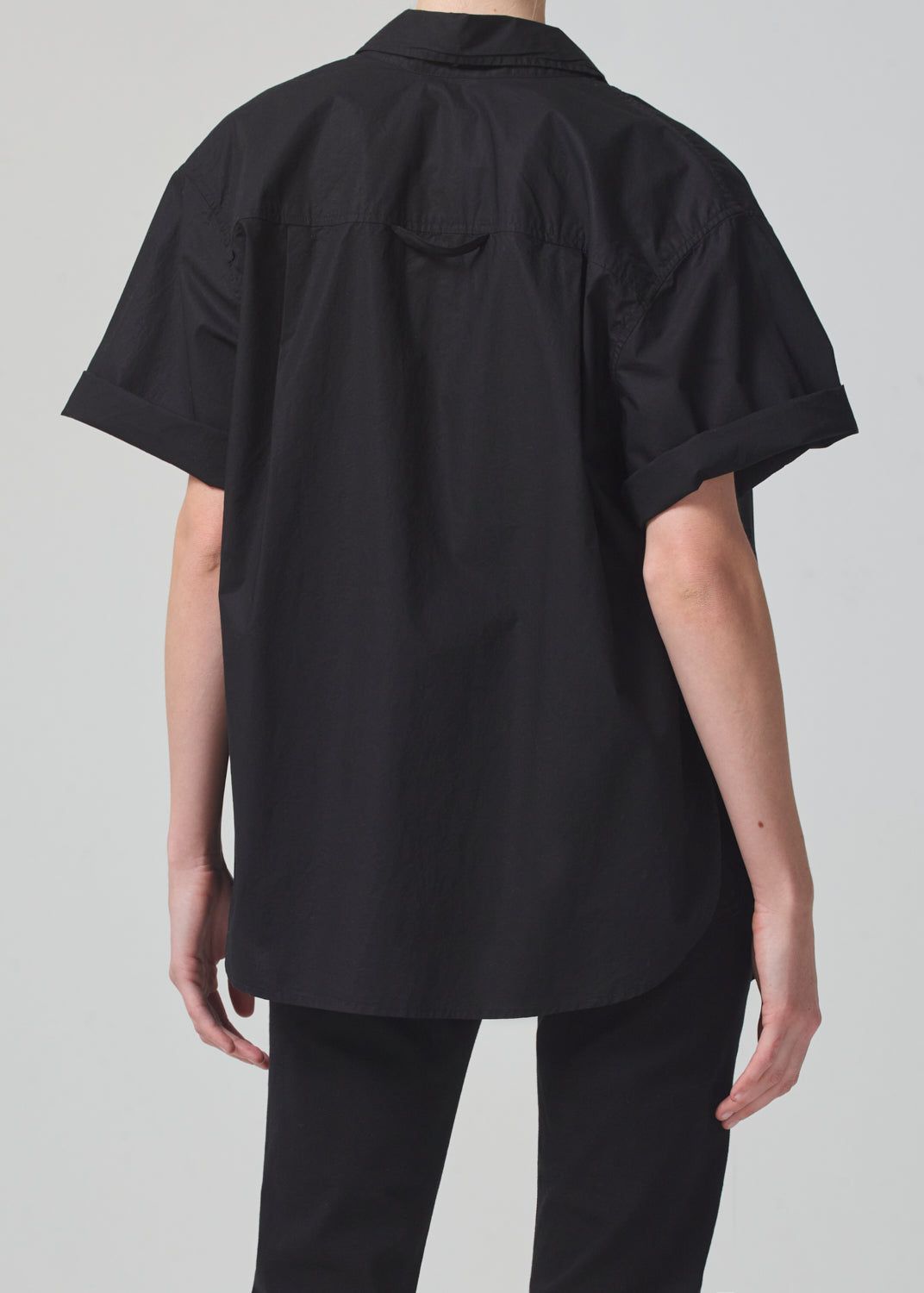 Short Sleeve Kayla Shirt in Black sold by Citizens Of Humanity product image thumbnail 2
