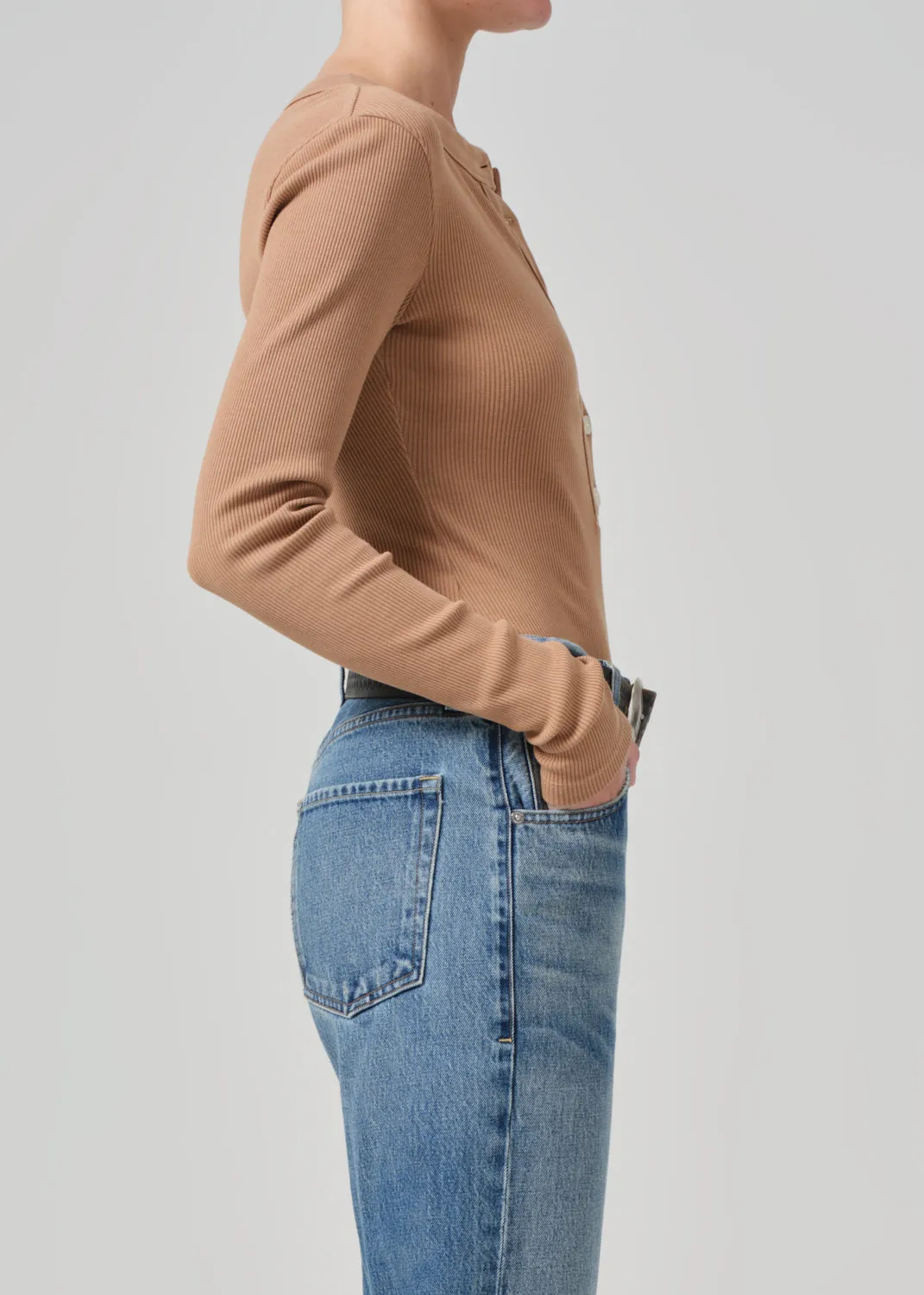 Varra Henley in Sandie sold by Citizens Of Humanity product image thumbnail 3