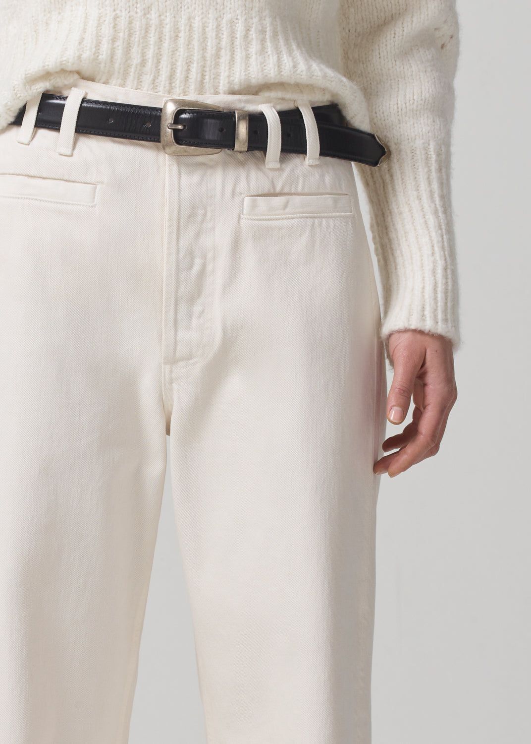 Gaucho Trouser in Marzipan sold by Citizens Of Humanity product image thumbnail 5