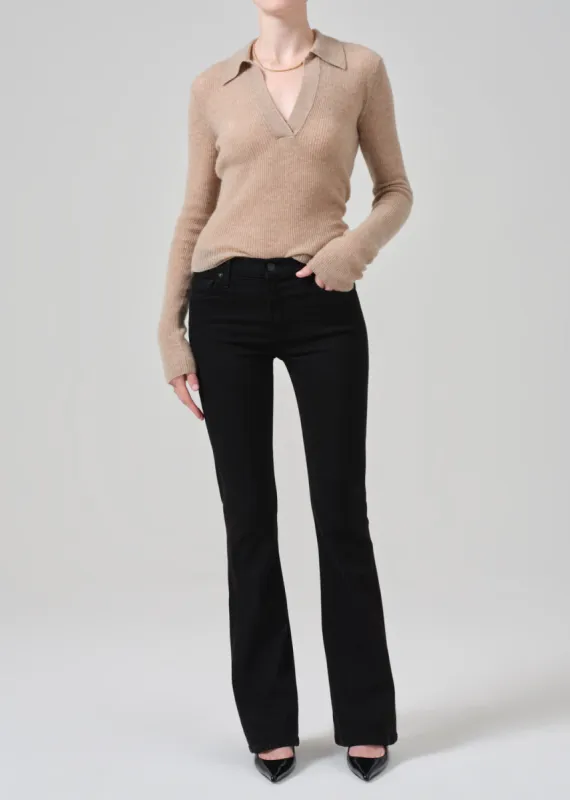 Lilah High Rise Bootcut 32.5" in Plush Black sold by Citizens Of Humanity