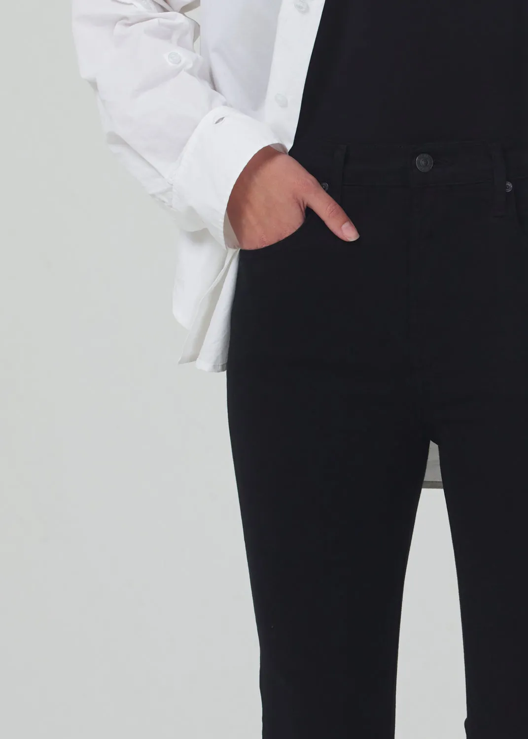 Jolene High Rise Vintage Slim in Plush Black sold by Citizens Of Humanity product image thumbnail 5