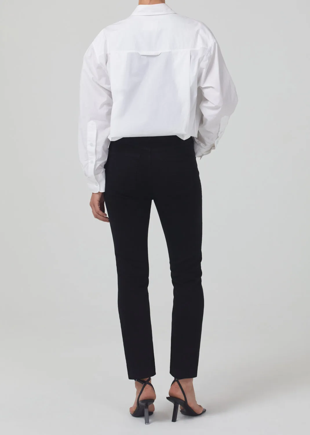 Jolene High Rise Vintage Slim in Plush Black sold by Citizens Of Humanity product image thumbnail 2