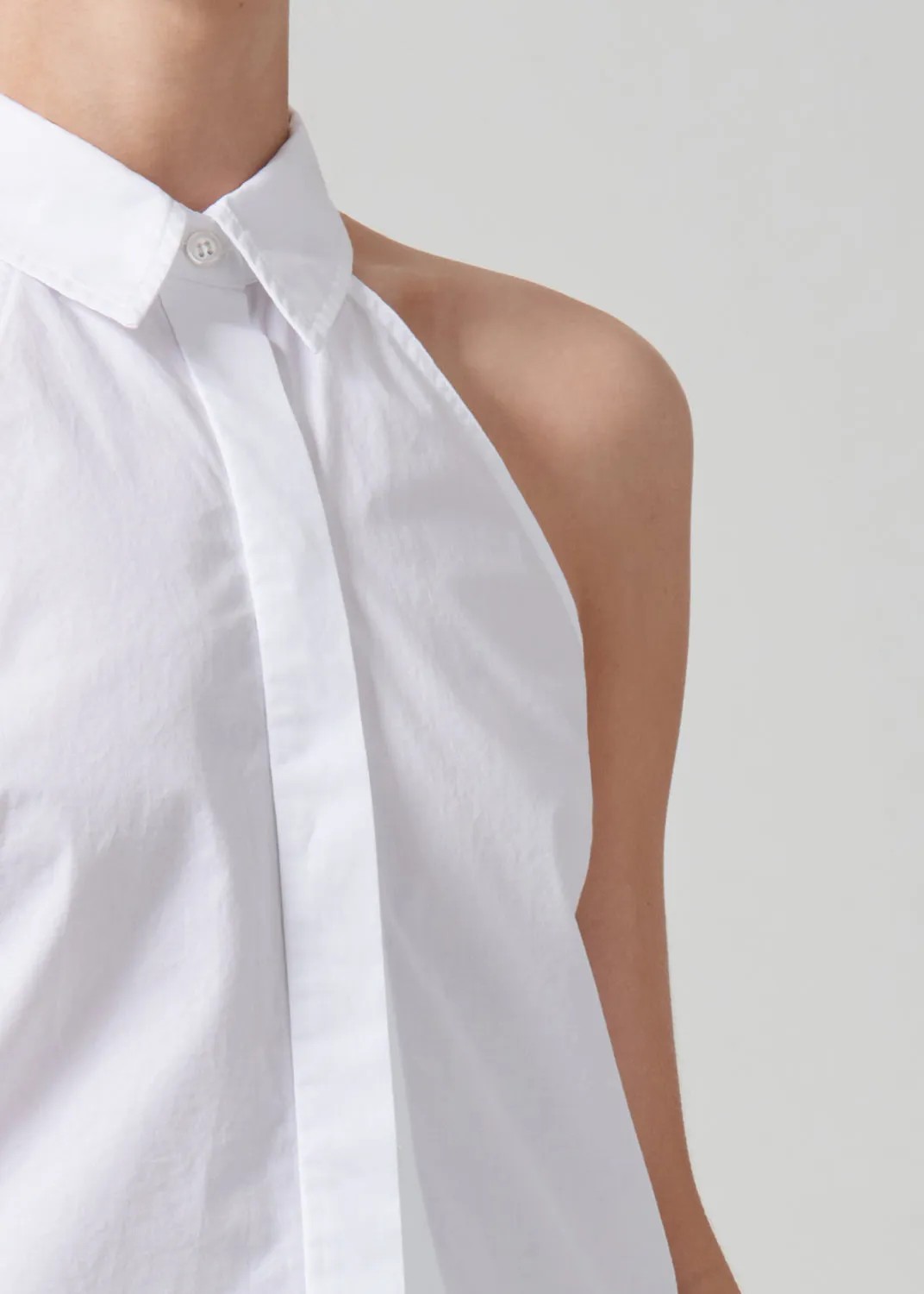 Adeline Sleeveless Shirt in Optic White sold by Citizens Of Humanity product image thumbnail 4