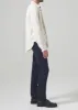 London Tapered Slim Brushed Sateen in True Navy sold by Citizens Of Humanity
