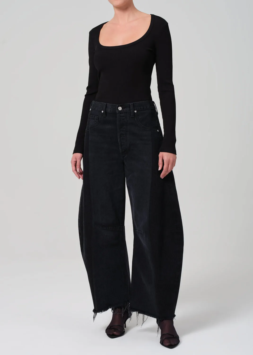 Pieced Horseshoe Jean in Stout sold by Citizens Of Humanity