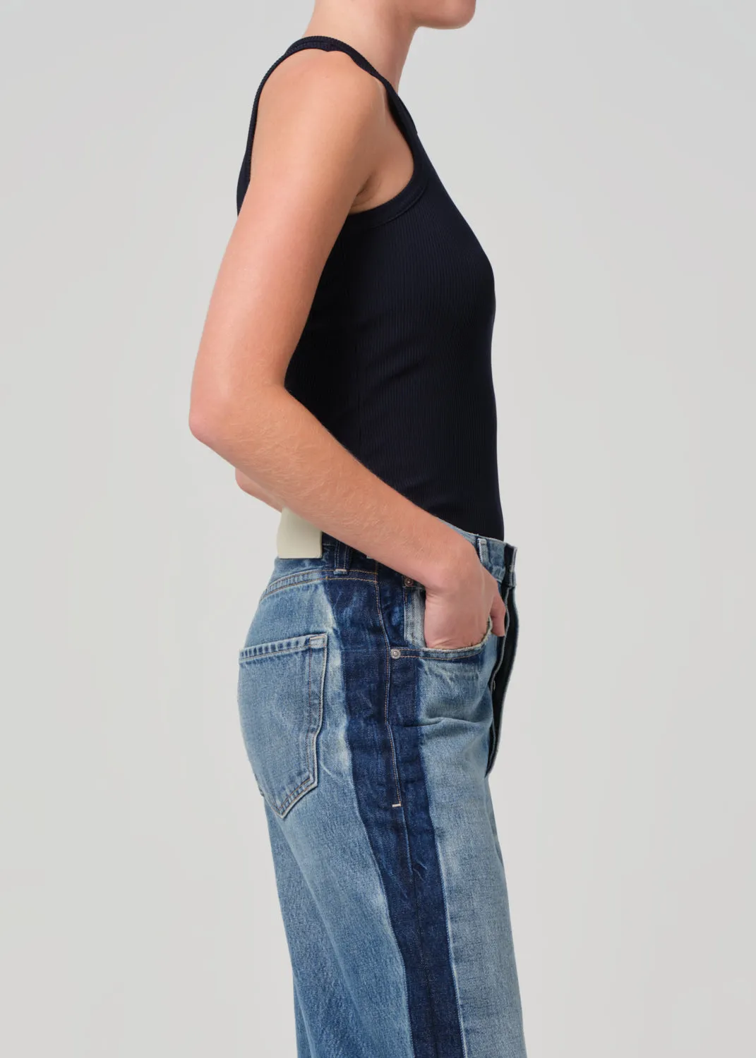 Akira Tank in Navy sold by Citizens Of Humanity product image thumbnail 3