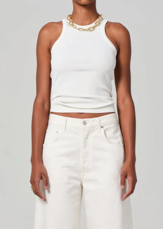 Akira Tank in Ivory sold by Citizens Of Humanity