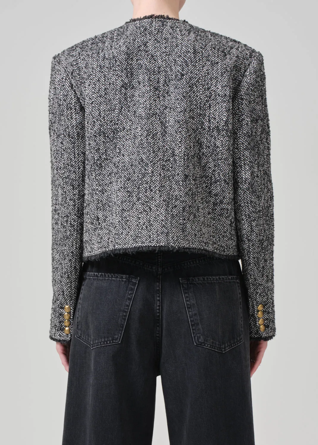 Elana Jacket in Salt And Pepper sold by Citizens Of Humanity product image thumbnail 2