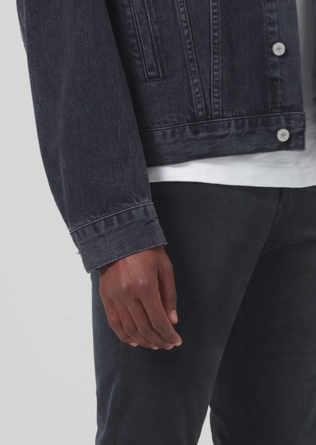 London Tapered Slim Velvet in Charred Cedar sold by Citizens Of Humanity product image thumbnail 5