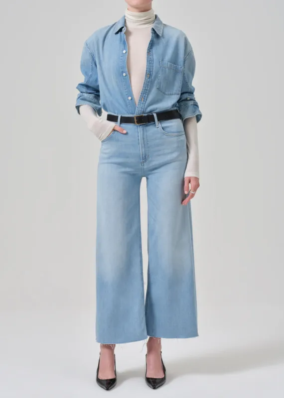 Lyra Wide Leg Crop in Marquee sold by Citizens Of Humanity