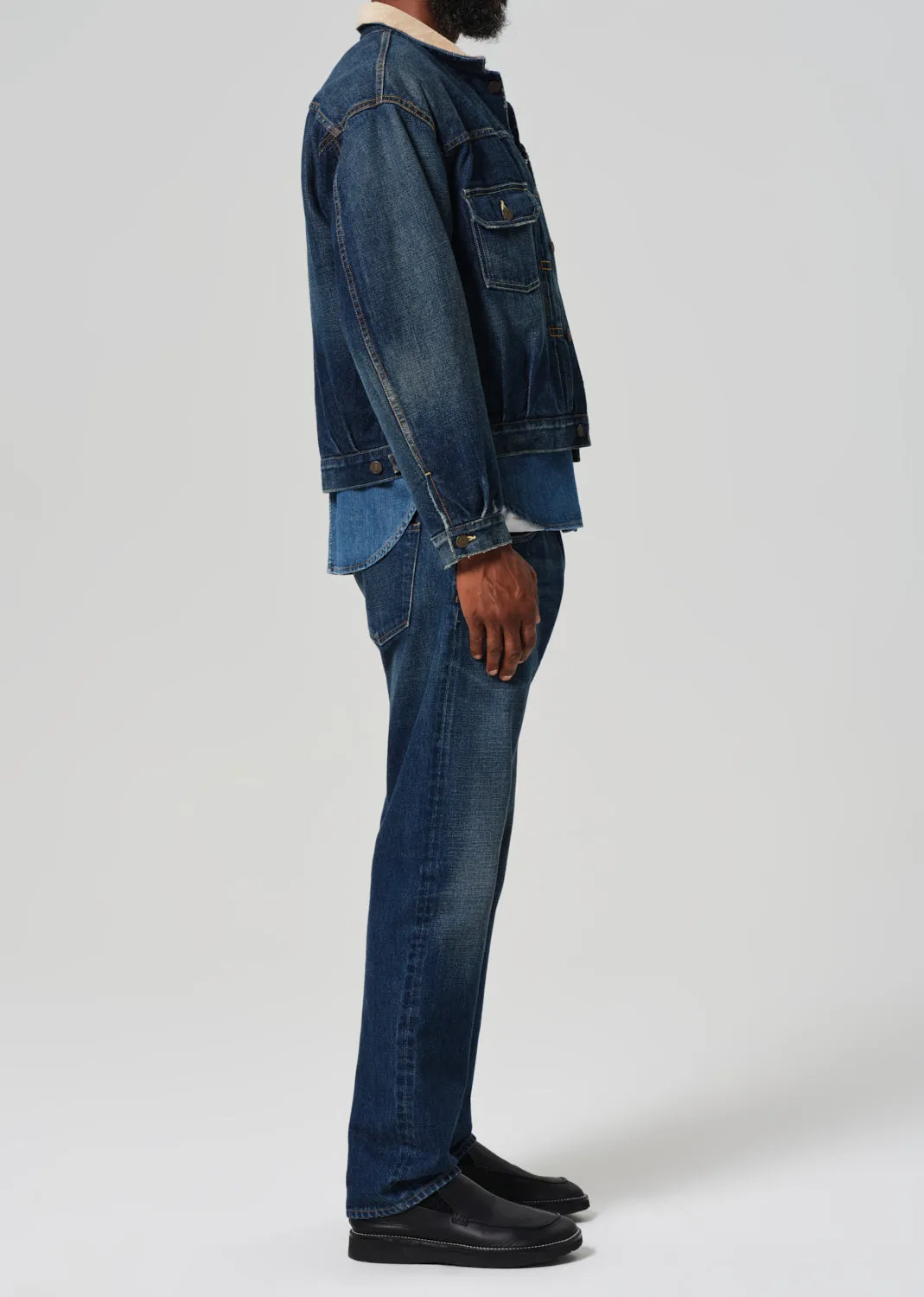 Elijah Relaxed Straight Japanese Selvedge in Covell sold by Citizens Of Humanity product image thumbnail 4