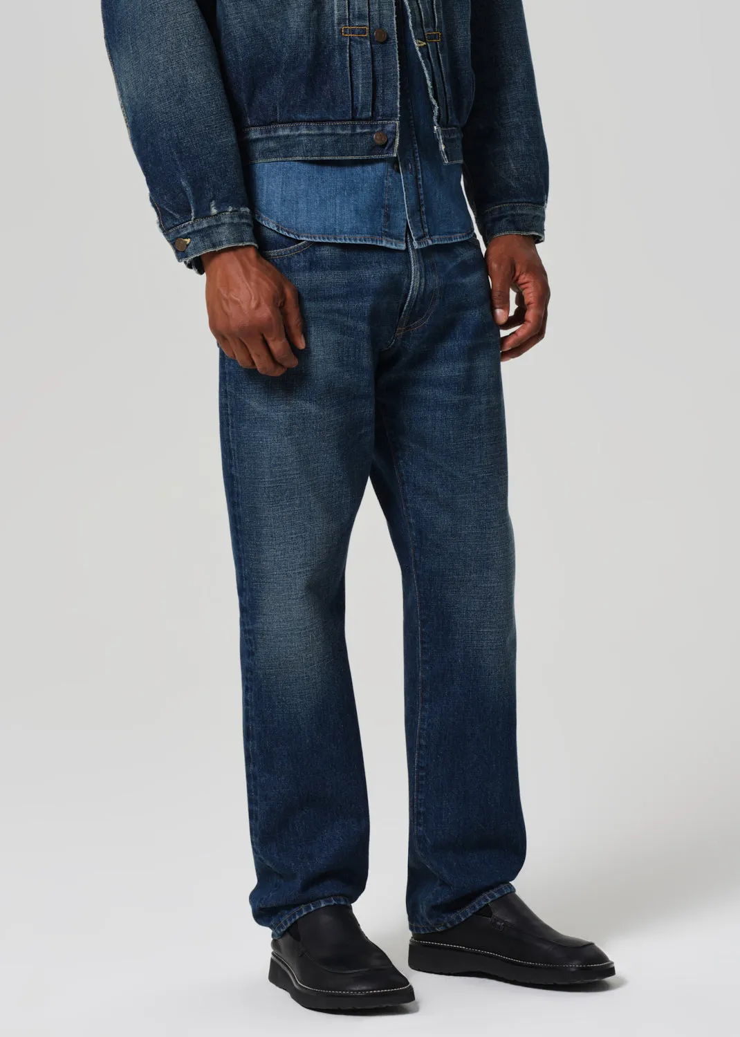 Elijah Relaxed Straight Japanese Selvedge in Covell sold by Citizens Of Humanity product image thumbnail 5