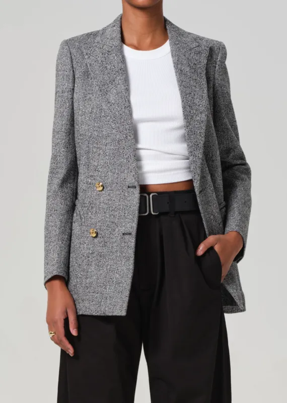 Blazé Milano Everyday Blazer in Black & White sold by Citizens Of Humanity