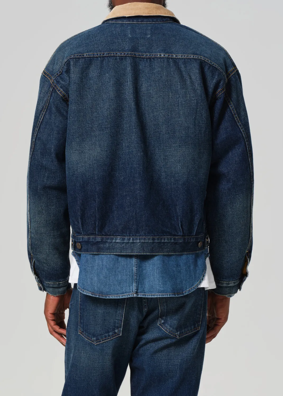 Hopper Denim Jacket in Corbin sold by Citizens Of Humanity product image thumbnail 4