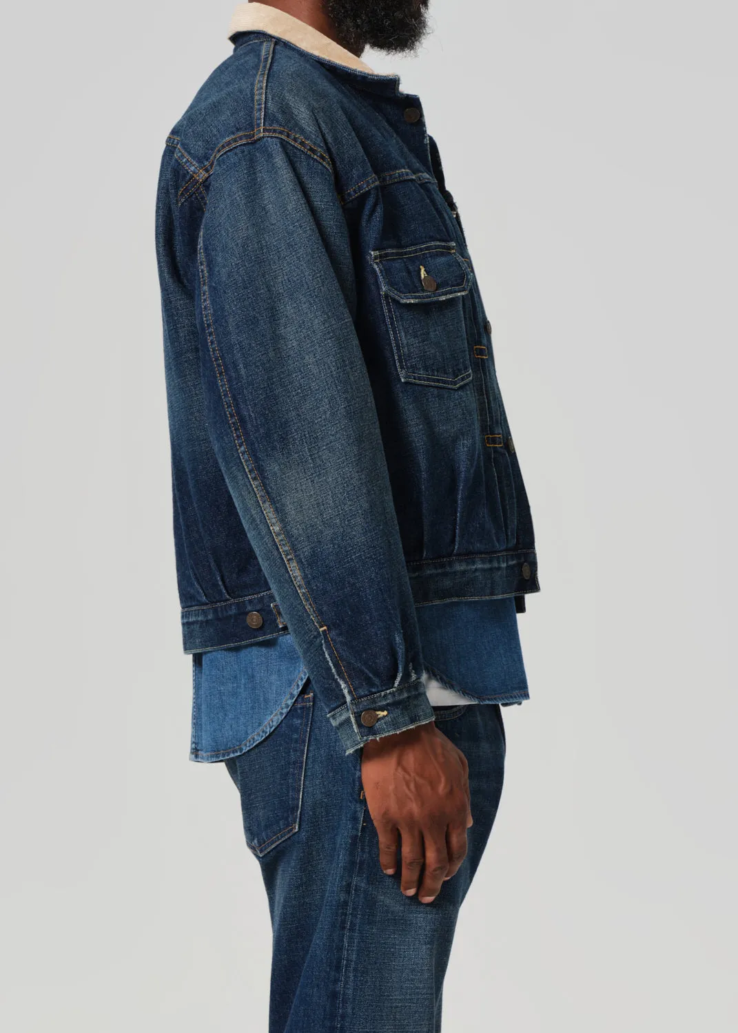 Hopper Denim Jacket in Corbin sold by Citizens Of Humanity product image thumbnail 5