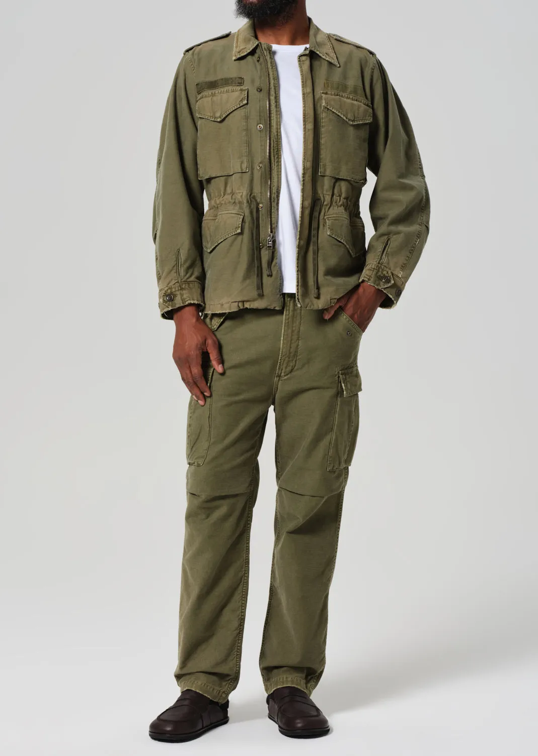 M-51 Cargo Pant in Hiro Green sold by Citizens Of Humanity product image thumbnail 3