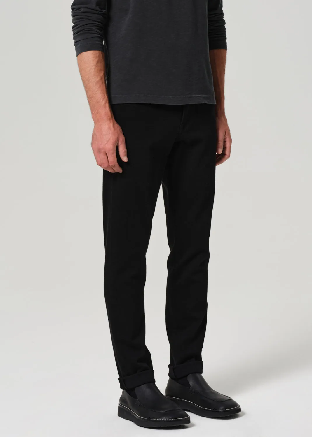 London Tapered Slim Cashmere Denim in Starless sold by Citizens Of Humanity product image thumbnail 5