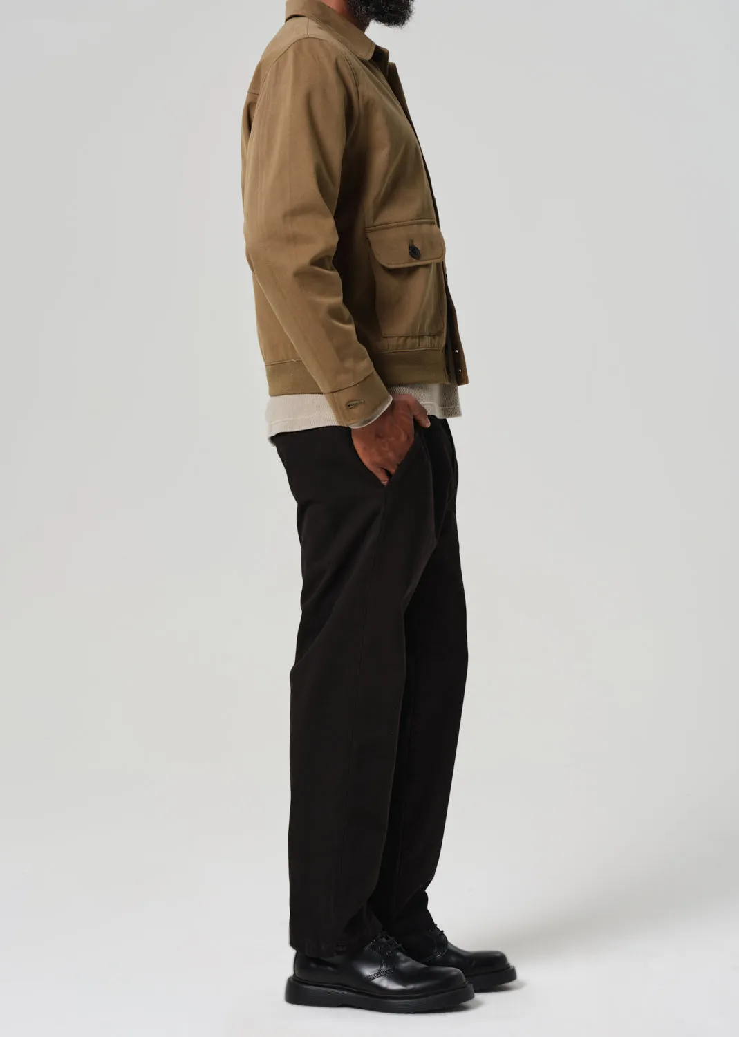 Flat Front Chino in Black sold by Citizens Of Humanity product image thumbnail 5