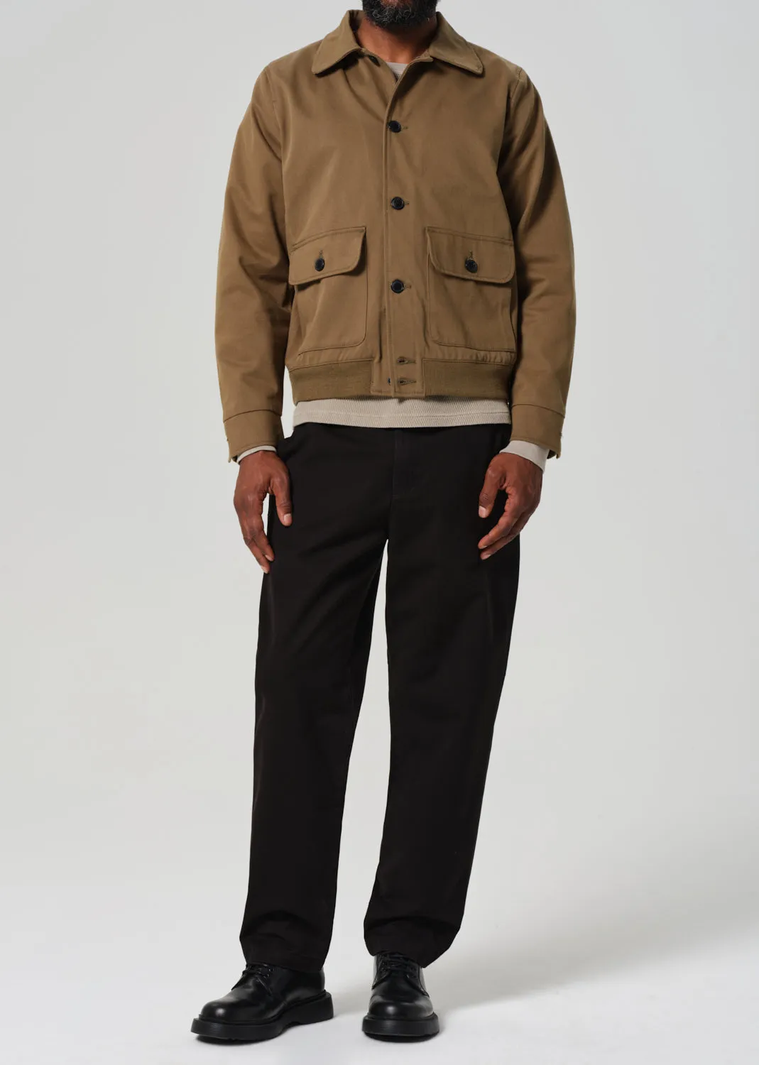 Flat Front Chino in Black sold by Citizens Of Humanity product image thumbnail 3