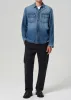 Flat Front Chino in Navy sold by Citizens Of Humanity