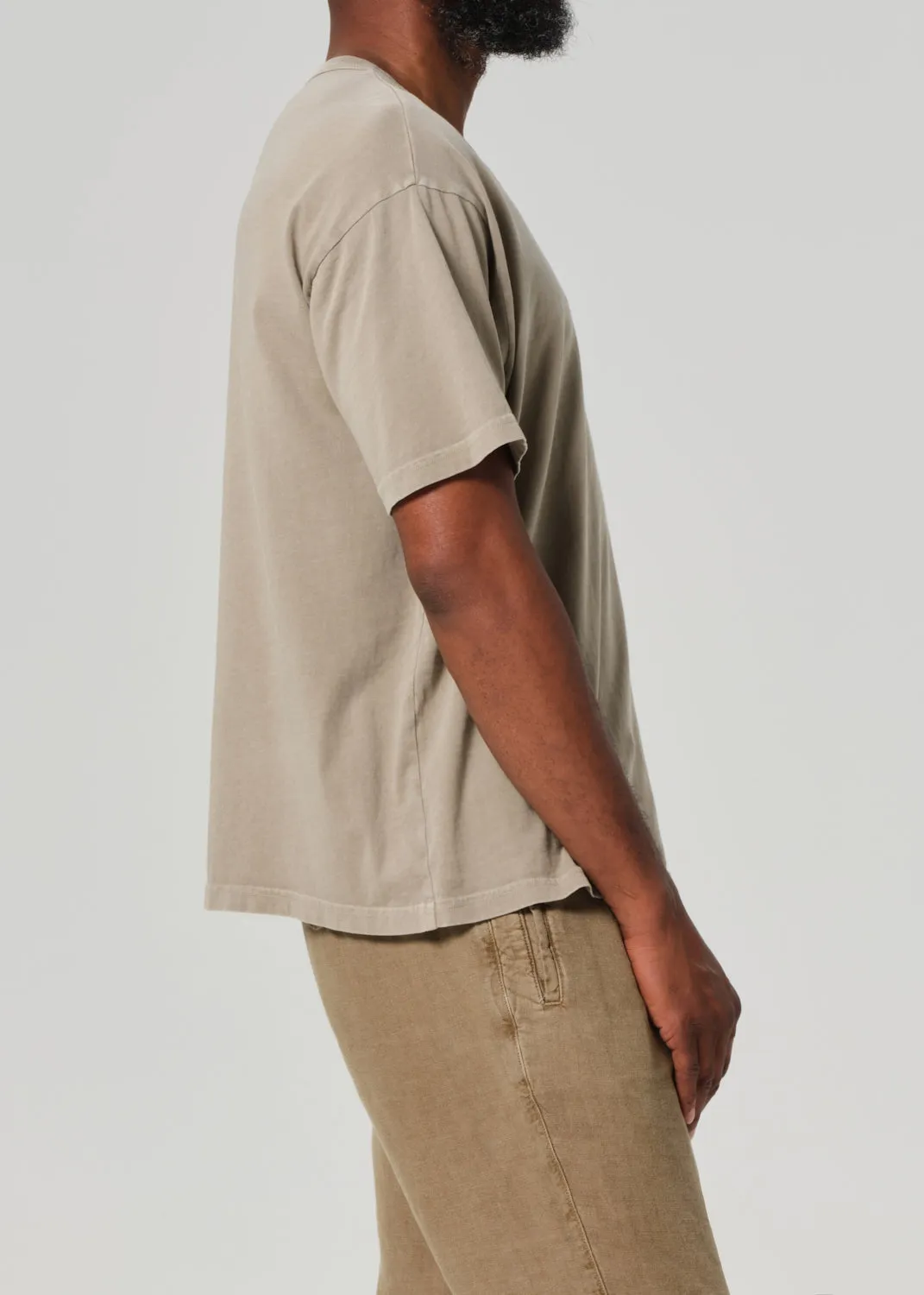 Box Tee in Pelican sold by Citizens Of Humanity product image thumbnail 4