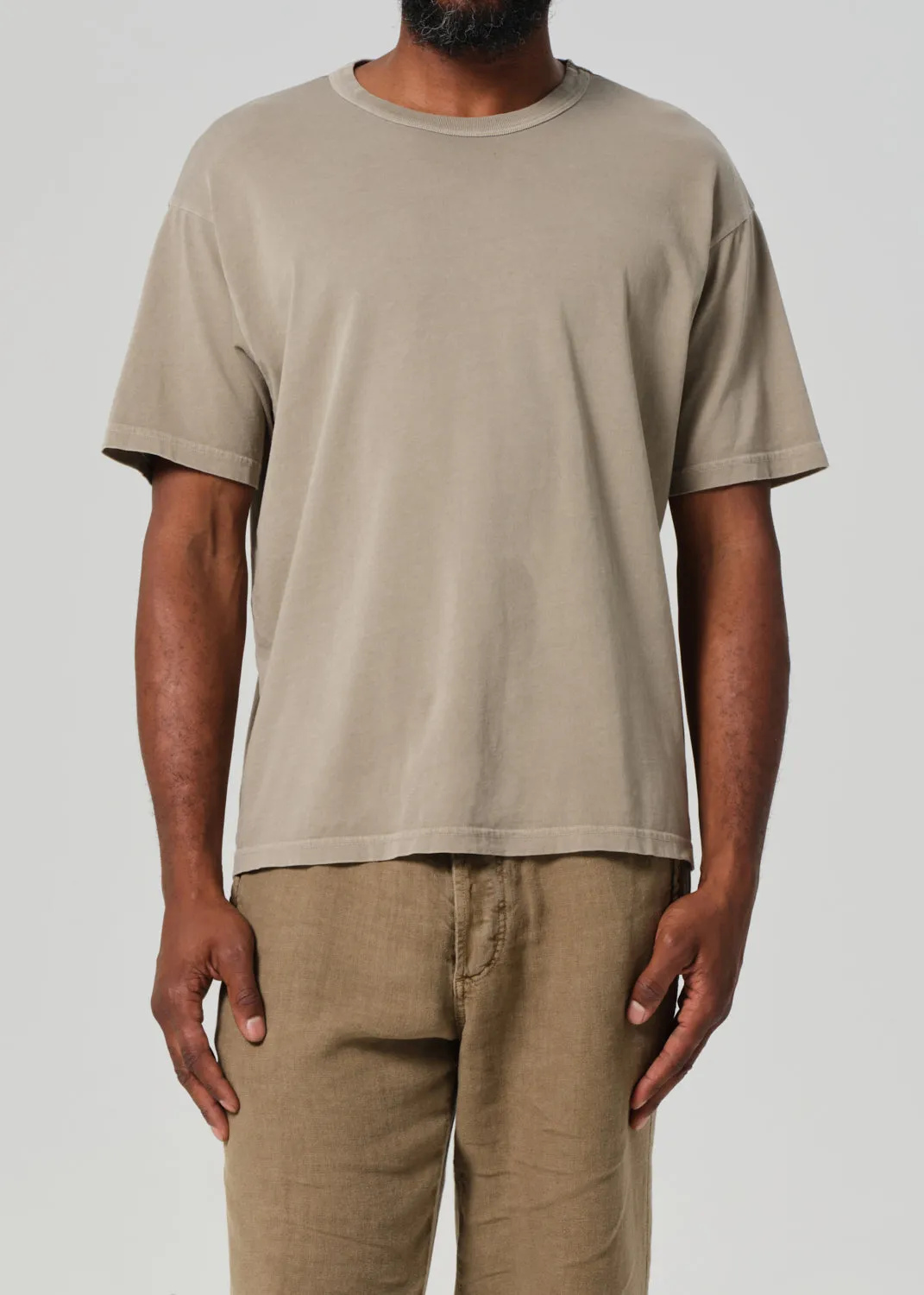 Box Tee in Pelican sold by Citizens Of Humanity product image thumbnail 2