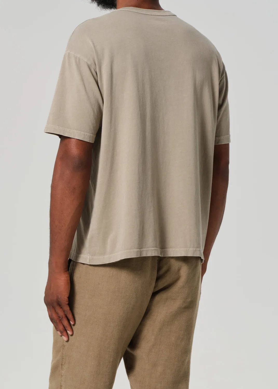 Box Tee in Pelican sold by Citizens Of Humanity product image thumbnail 3