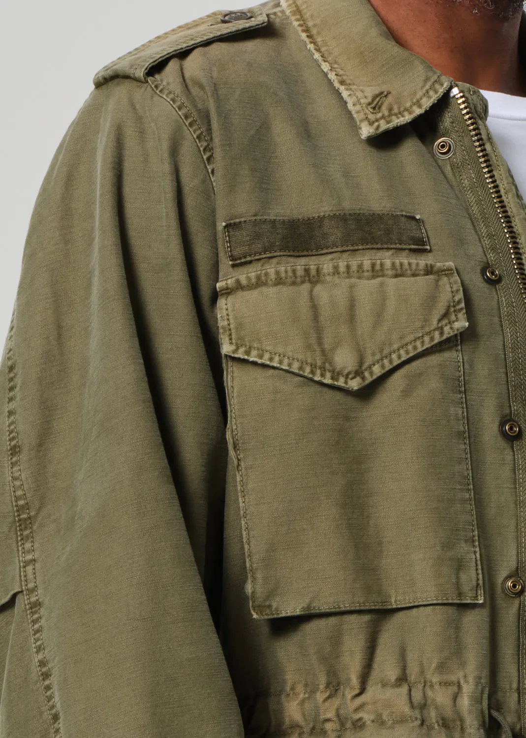 M-51 Utility Jacket in Hiro Green sold by Citizens Of Humanity product image thumbnail 5