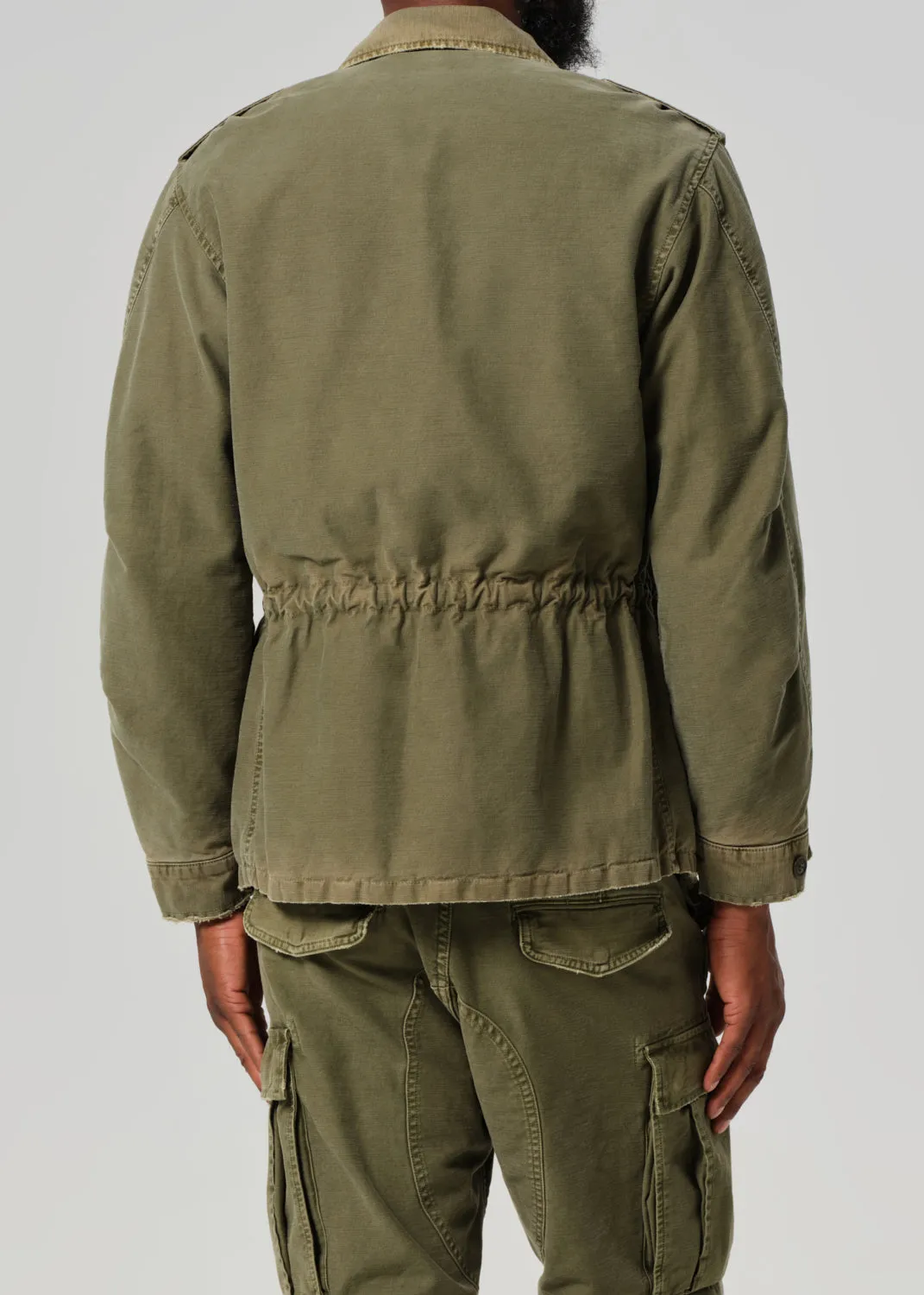 M-51 Utility Jacket in Hiro Green sold by Citizens Of Humanity product image thumbnail 3