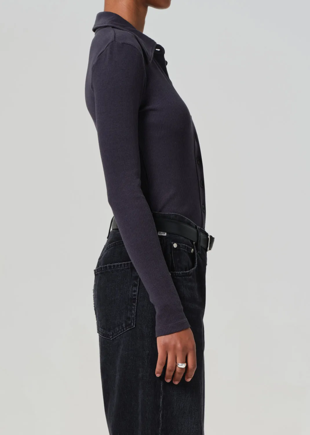 Gila Polo in Charcoal sold by Citizens Of Humanity product image thumbnail 3