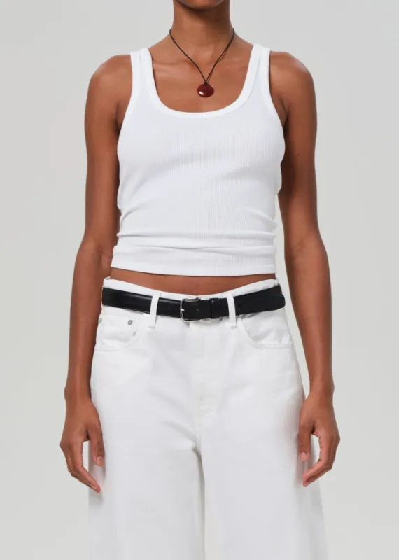 Faye Tank in White sold by Citizens Of Humanity