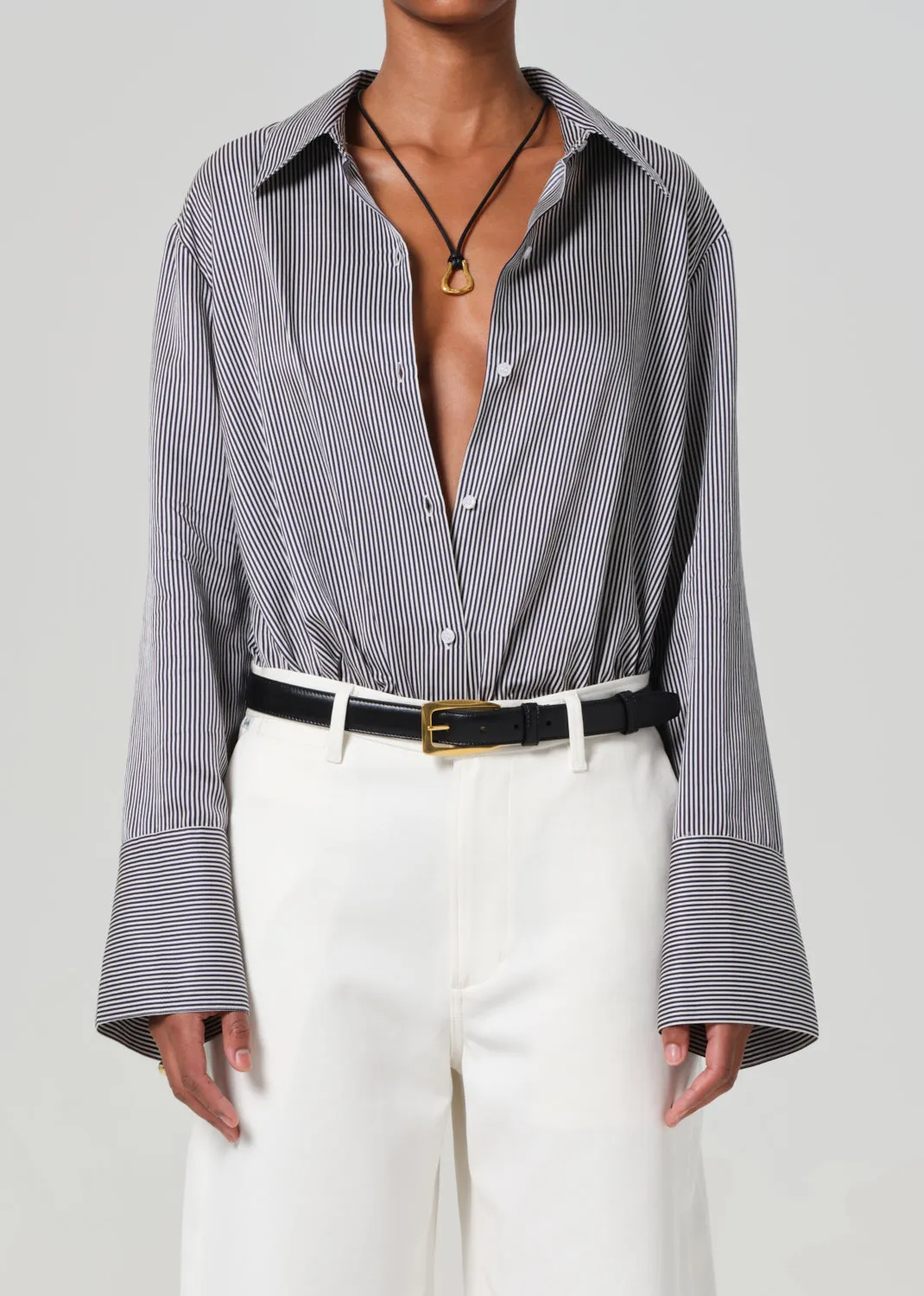 Camilia Shirt in Imperial Stripe sold by Citizens Of Humanity