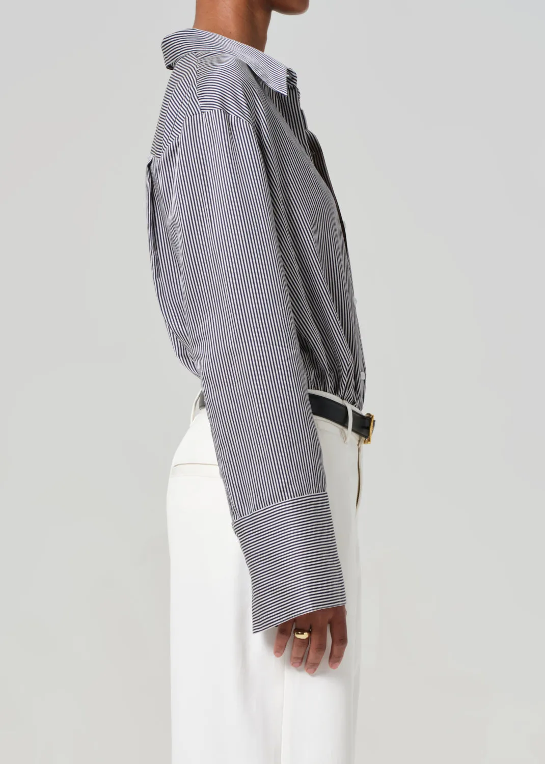 Camilia Shirt in Imperial Stripe sold by Citizens Of Humanity product image thumbnail 4