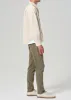 Gage Slim Straight Soft Weft in Hiro Green sold by Citizens Of Humanity