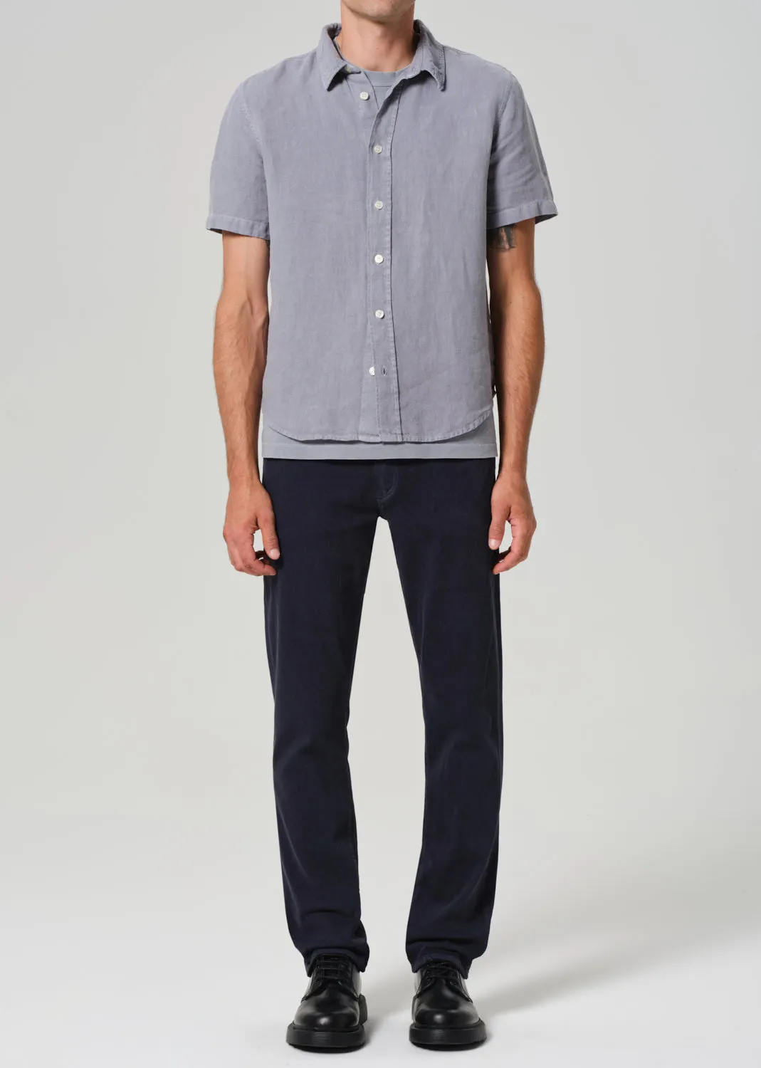 Adler Slim Soft Weft in Cadet Blue sold by Citizens Of Humanity product image thumbnail 2