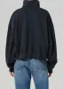 Mirelle Funnel Neck in Charcoal sold by Citizens Of Humanity