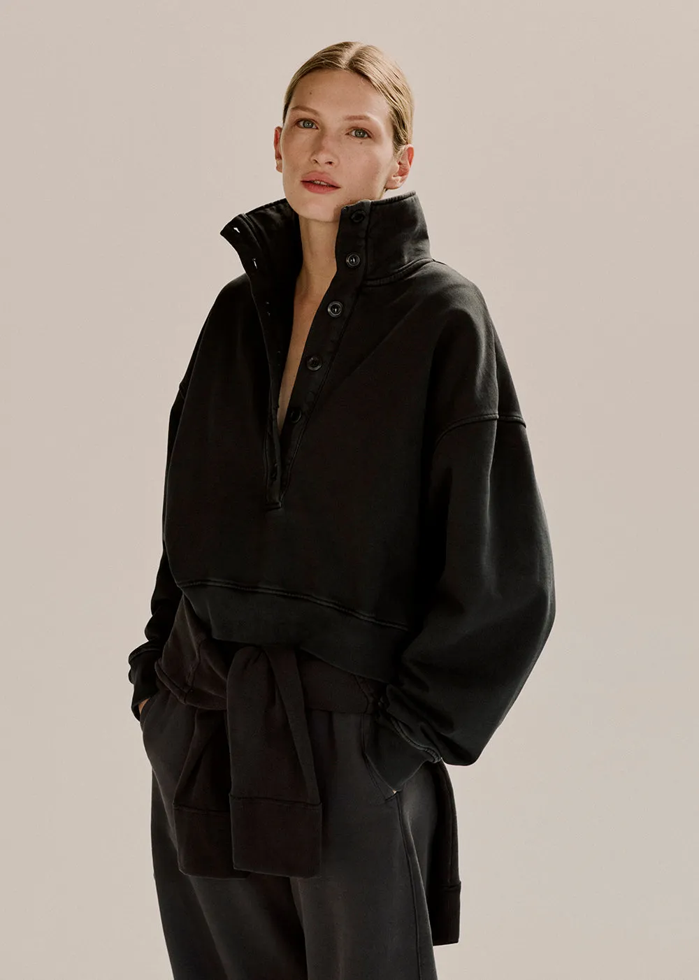 Mirelle Funnel Neck in Charcoal sold by Citizens Of Humanity product image thumbnail 2