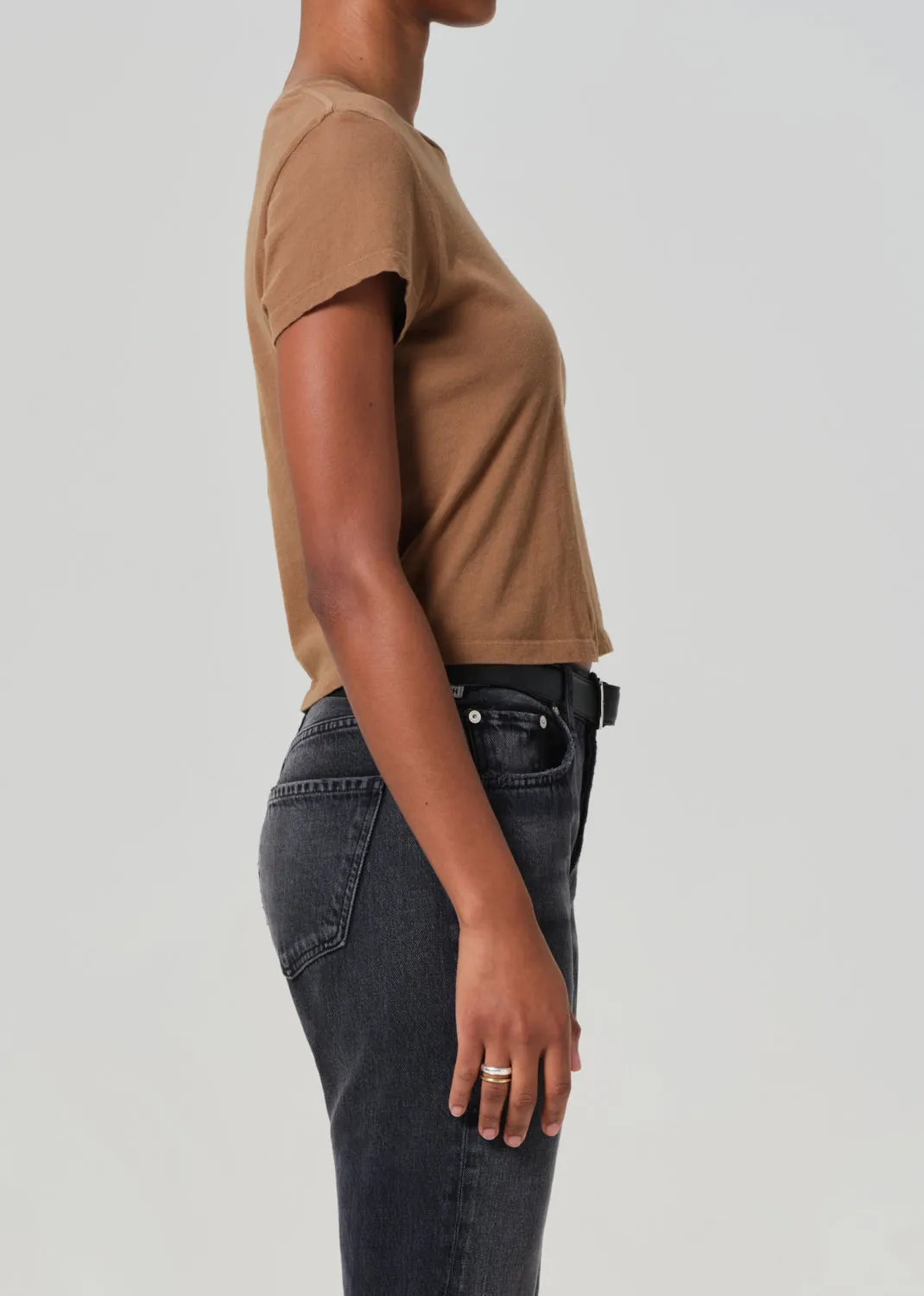 Kyle Tee in Flax sold by Citizens Of Humanity product image thumbnail 3