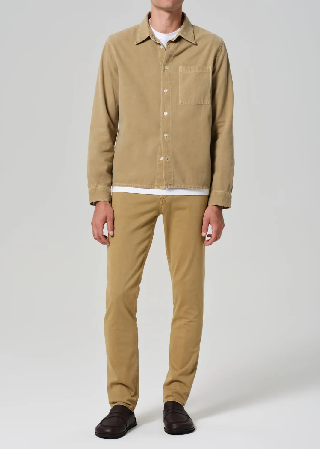 London Tapered Slim Brushed Sateen in Heirloom sold by Citizens Of Humanity product image thumbnail 2