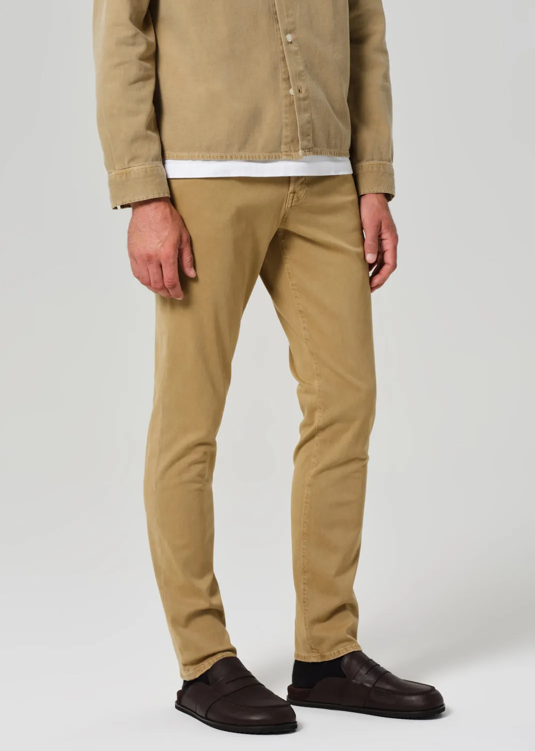 London Tapered Slim Brushed Sateen in Heirloom sold by Citizens Of Humanity product image thumbnail 5